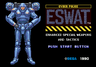 ESWAT: City Under Siege screenshot 4 for Sega Mega Drive